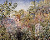 Sasso Canvas Paintings - The Valley of Sasso Bordighera 1